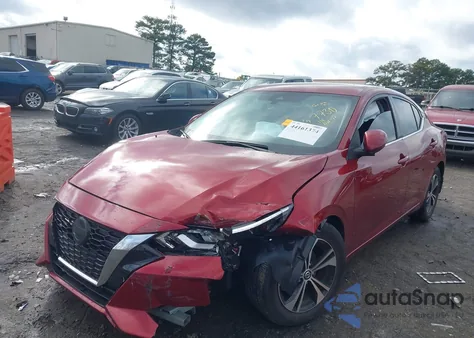 2022 Nissan Sentra Sv Xtronic Cvt from USA, damaged, VIN 3N1AB8CV5NY287730